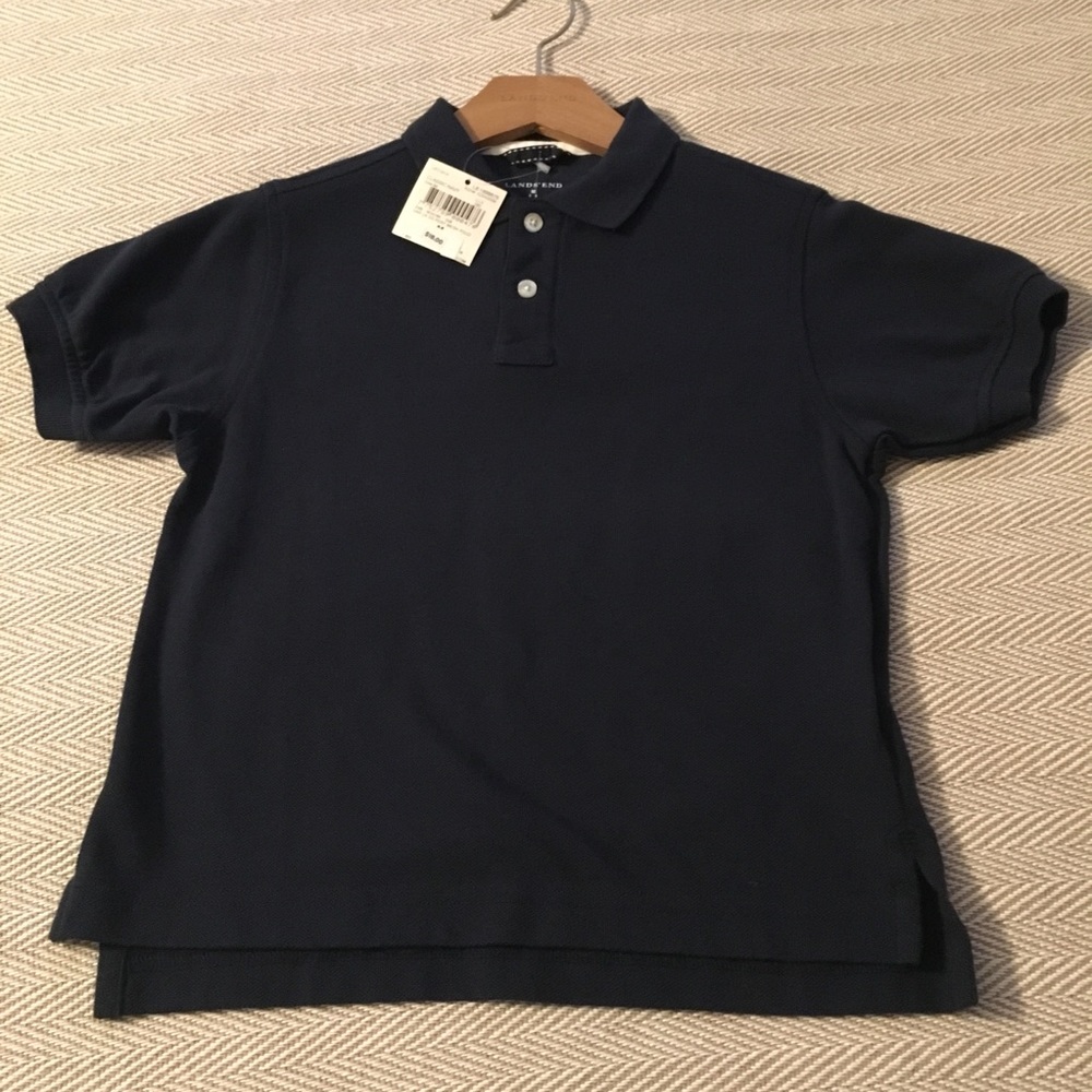 Classic navy kid’s polo